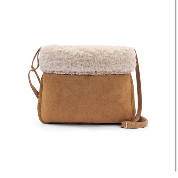 🌹Wool Crossbody Adjustable Strap tan bag handbag Christmas gift - Picture 4 of 4